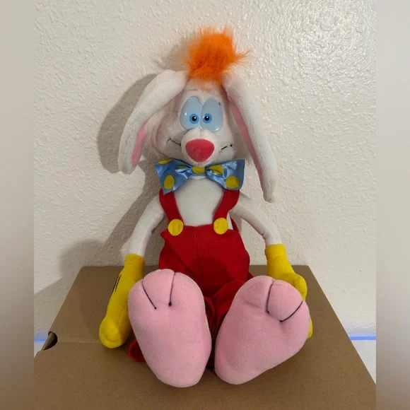 vintage 1988 plush doll of Roger Rabbit - Picture 2 of 6